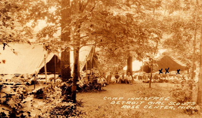 Camp Innisfree - Vintage Postcard (newer photo)